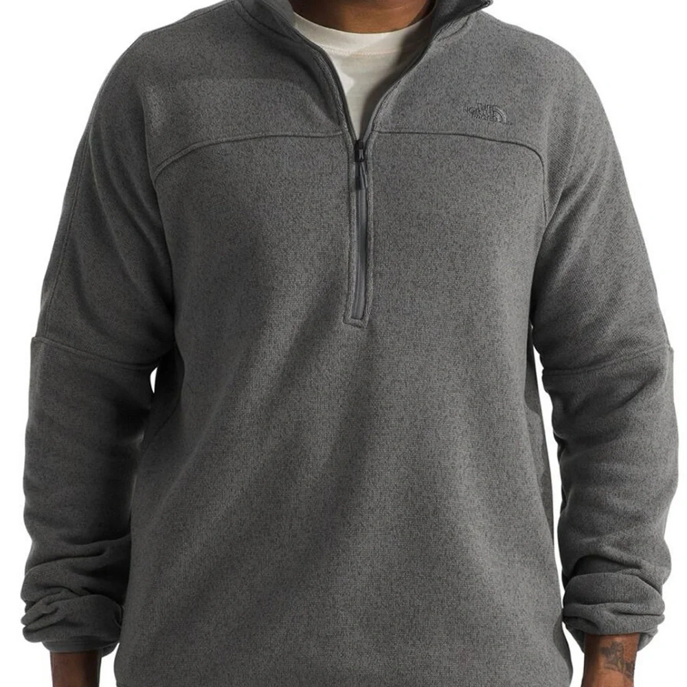 The North Face Men's Dark Half Zip‎ Sweater 2XL